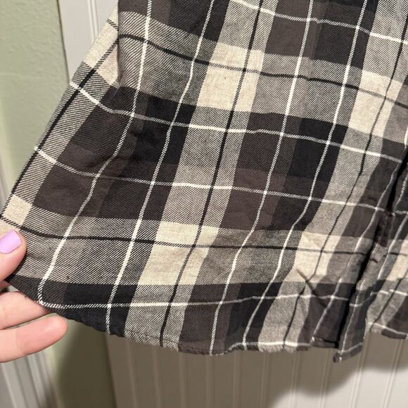 Filson Plaid Scout Shirt Black Gray Mens XXL - Picture 2 of 5